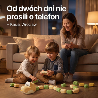 SnappySnake™ — Wąż na Pilota, Który Rośnie z Każdym Kąskiem