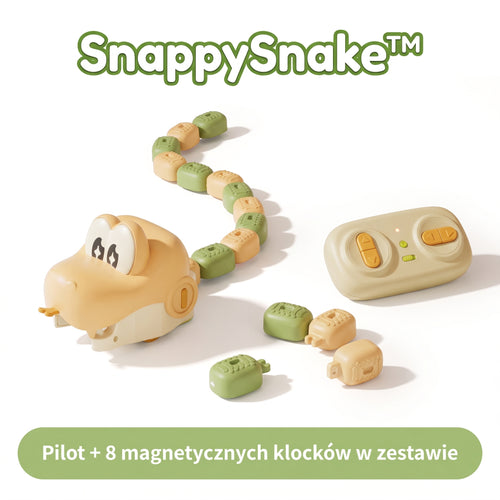 SnappySnake™ — Wąż na Pilota, Który Rośnie z Każdym Kąskiem